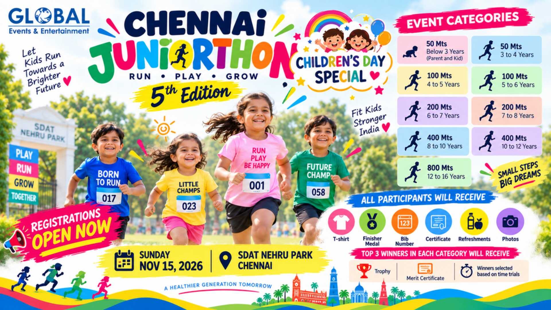 Chennai Juniorthon 2026 - 5th Edition
