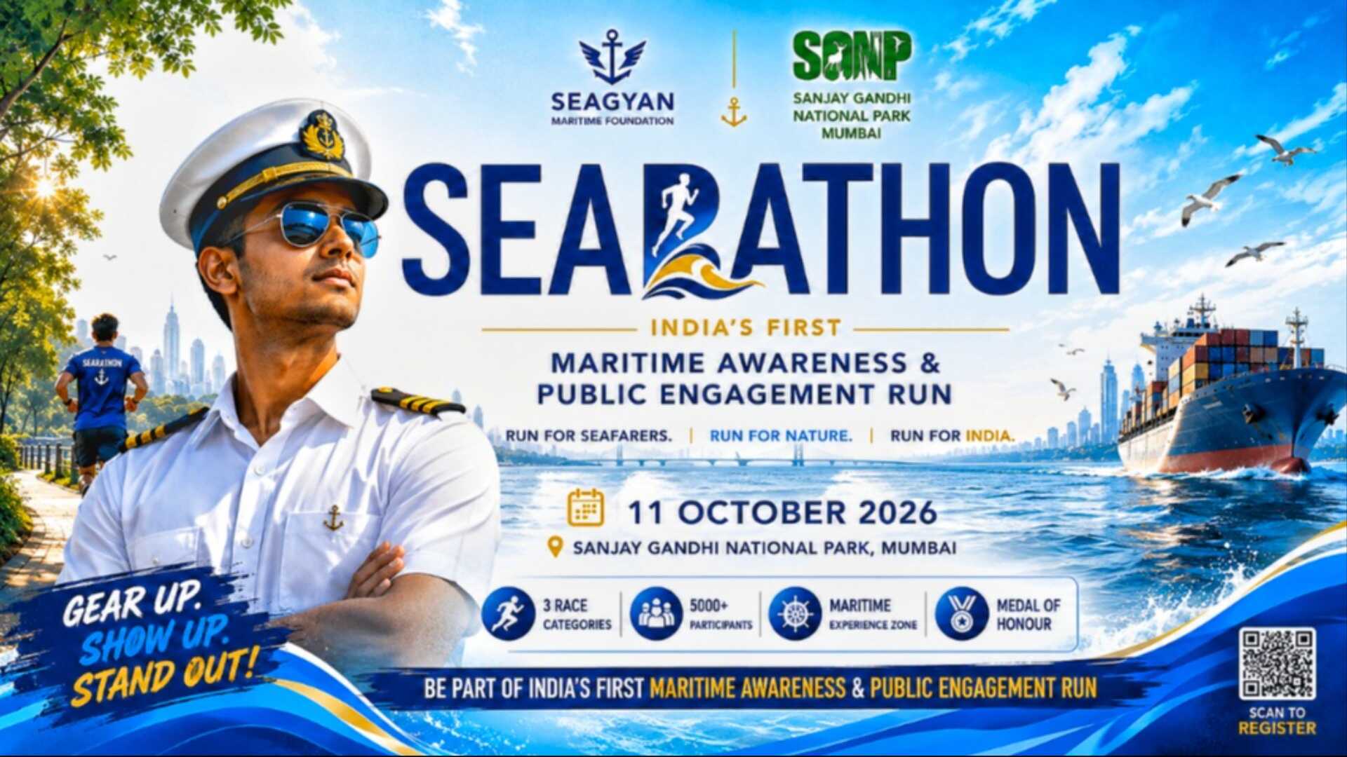 SEARATHON - INDIA'S FIRST MARITIME AWARENESS & PUBLIC ENGAGEMENT RUN
