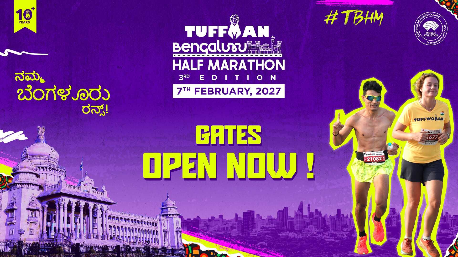 Tuffman Bengaluru Half Marathon (3rd Edition)