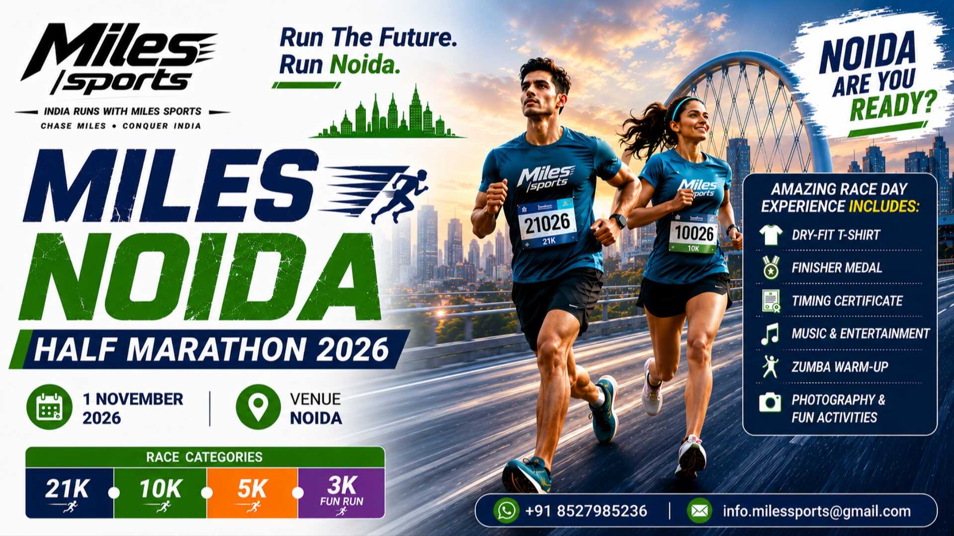 Miles Noida Half Marathon 2026