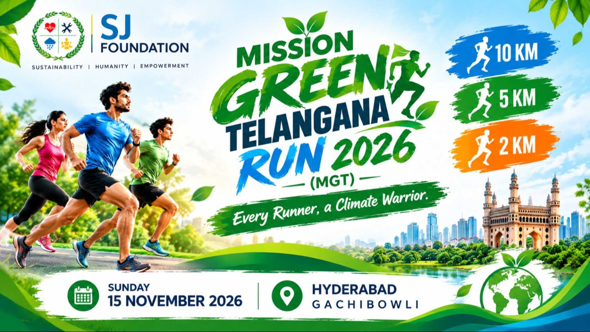 Mission Green Telangana Run 2026