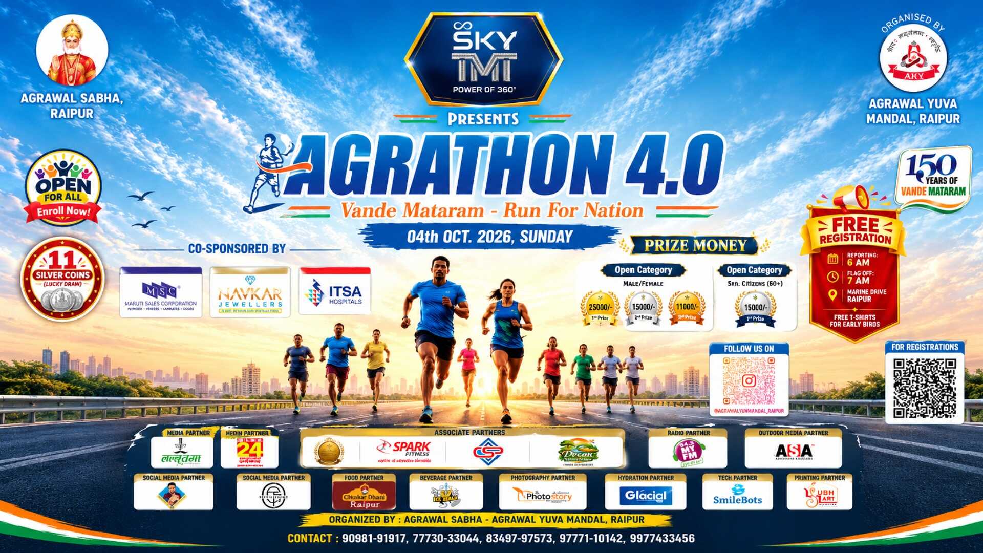 Agrathon 4.0 – Vande Mataram Run For Nation