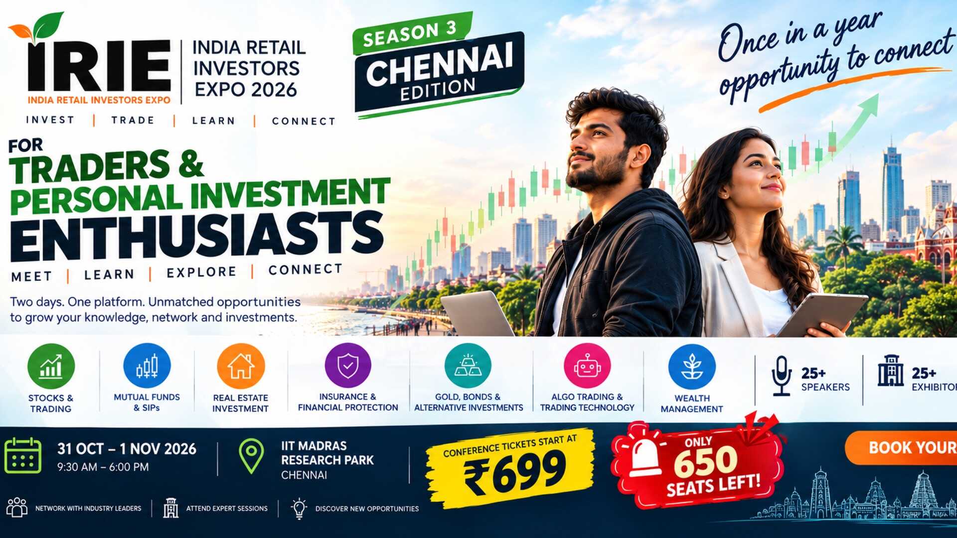 IRIE Chennai 2026 – India Retail Investors Expo