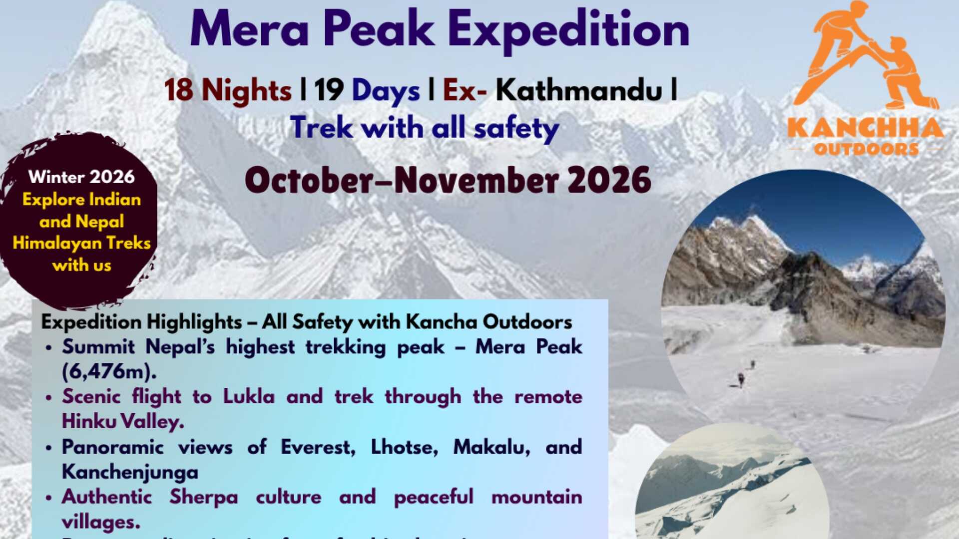 Mera Peak Expidition 2026